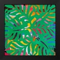 thumbnail image 2 of Stephen Chambers 15x15 Black Modern Wood Framed Wall Art Titled - Hawaiian Palm 1, 2 of 6
