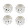 thumbnail image 1 of Abbracc 925 Large Hole Loose Spacer Bead DIYJewellery Making Finding 5mm 4pcs, 1 of 9