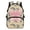 Bass Fish Pink Bow, variant on Yspwyqan Kids Girls Backpack, 17 Inch Large Capacity School Bag, Double Zipper with Front Pocket, Pink Leopard Bow Lightweight Bookbag for Middle High School Travel
