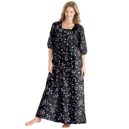 

Only Necessities Women s Plus Size Print Dress or Nightgown Dress Or Nightgown