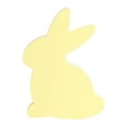 thumbnail image 1 of Decoraciones de conejito de Pascua, decoración de mesa de conejito, decoración del hogar, estatua, figura para manualidades Amarillo claro, 1 of 9