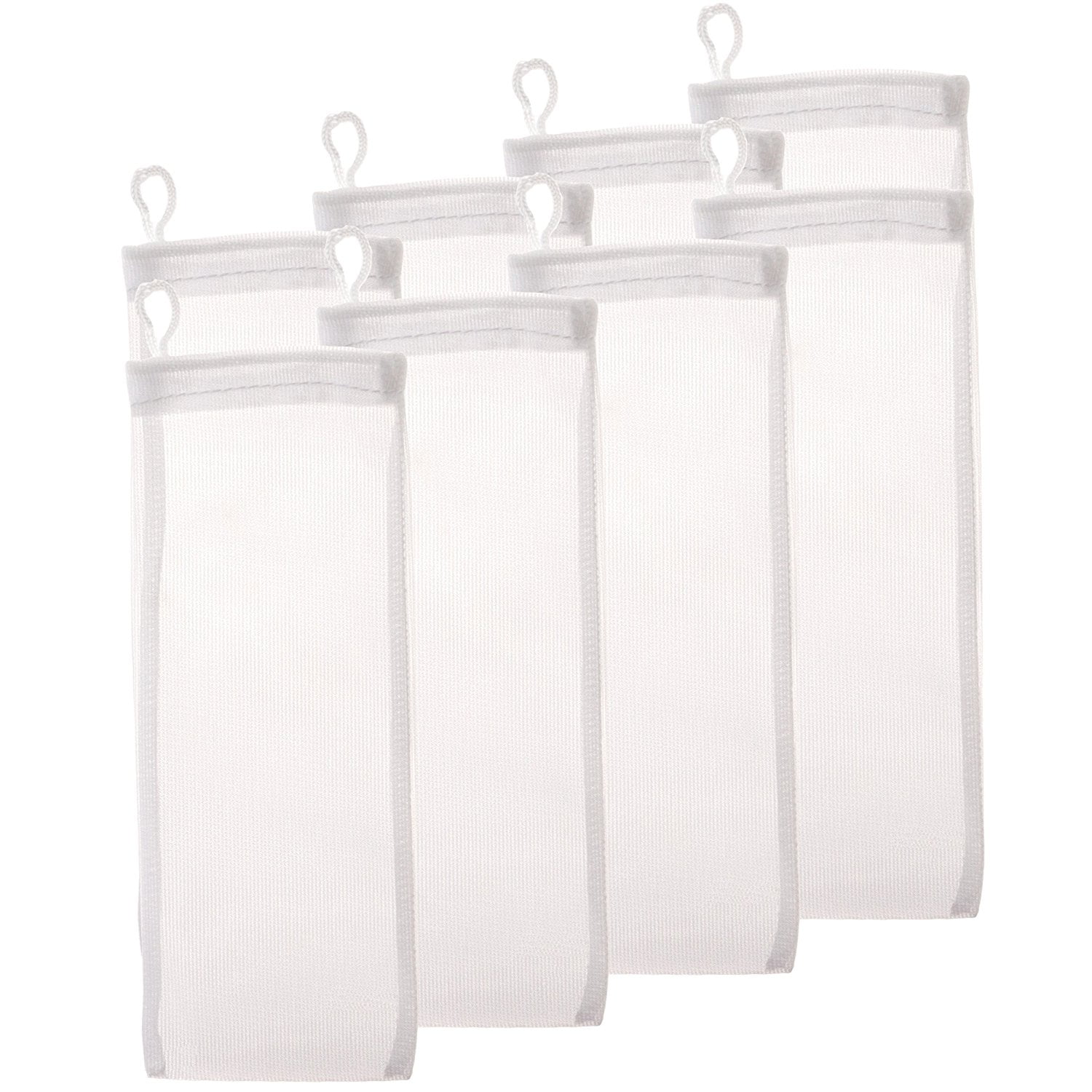 Fine Mesh Media Aquarium Filter Bags with Drawstring 3 Inch by 8 inch