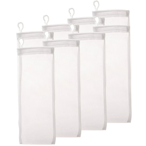 Fine Mesh Media Aquarium Filter Bags with Drawstring - 3 Inch by 8 inch ...