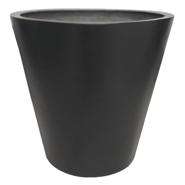 Maceta de Fibra de Vidrio FibraFormas Mod. Glass Grande Chocolate