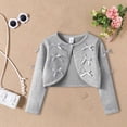 thumbnail image 2 of Gibobby Sweater Unisex Toddler Baby Clothes Girls Boys 12 Months 2t 3t 4t Cardigans Sweater Hollow out Knitted Sweater Button Up Open Front Outwear(7-8 Years,Grey), 2 of 5