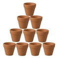 thumbnail image 1 of 20 macetas de cerámica con agujero para suculentas, cactus, decoración para el hogar y la oficina (4,5 x 4,5 x 4 cm), 1 of 7