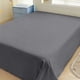 thumbnail image 4 of Set de ropa de cama tamaño queen, tela lavada de poliéster | Juego de edredón suave de 4 piezas | Funda de colcha moderna transpirable de doble cara, sábanas, fundas de almohada | Cuidado fácil, 4 of 6