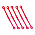thumbnail image 2 of Soidarity Amortiguador de tenis de 5 piezas, suministros de repuesto para deportes, repuestos deportivos ligeros, amortiguadores duraderos para Tenis Rojo, 2 of 6