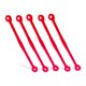 thumbnail image 2 of Greeniant Paquete de 5 amortiguadores de tenis, artículos deportivos de mano, suministros de repuesto para deportes, amortiguadores ligeros para Tenis Rojo Greeniant OD002999-01, 2 of 6