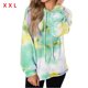 thumbnail image 1 of Sudadera con capucha estampada teñida Suéter con capucha casual de mujer Sudadera con capucha de manga larga Top Methold AP000139-20B, 1 of 7