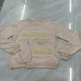 thumbnail image 1 of Mommy and Me Matching Outfits  Long Sleeve Letter Print Sweatshirts, 1 of 2