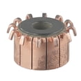 thumbnail image 1 of 1Pcs 23 x 8 x 15.5(16) mm 12P Teeth Copper Hook Type Electrical Motor Commutator, 1 of 11