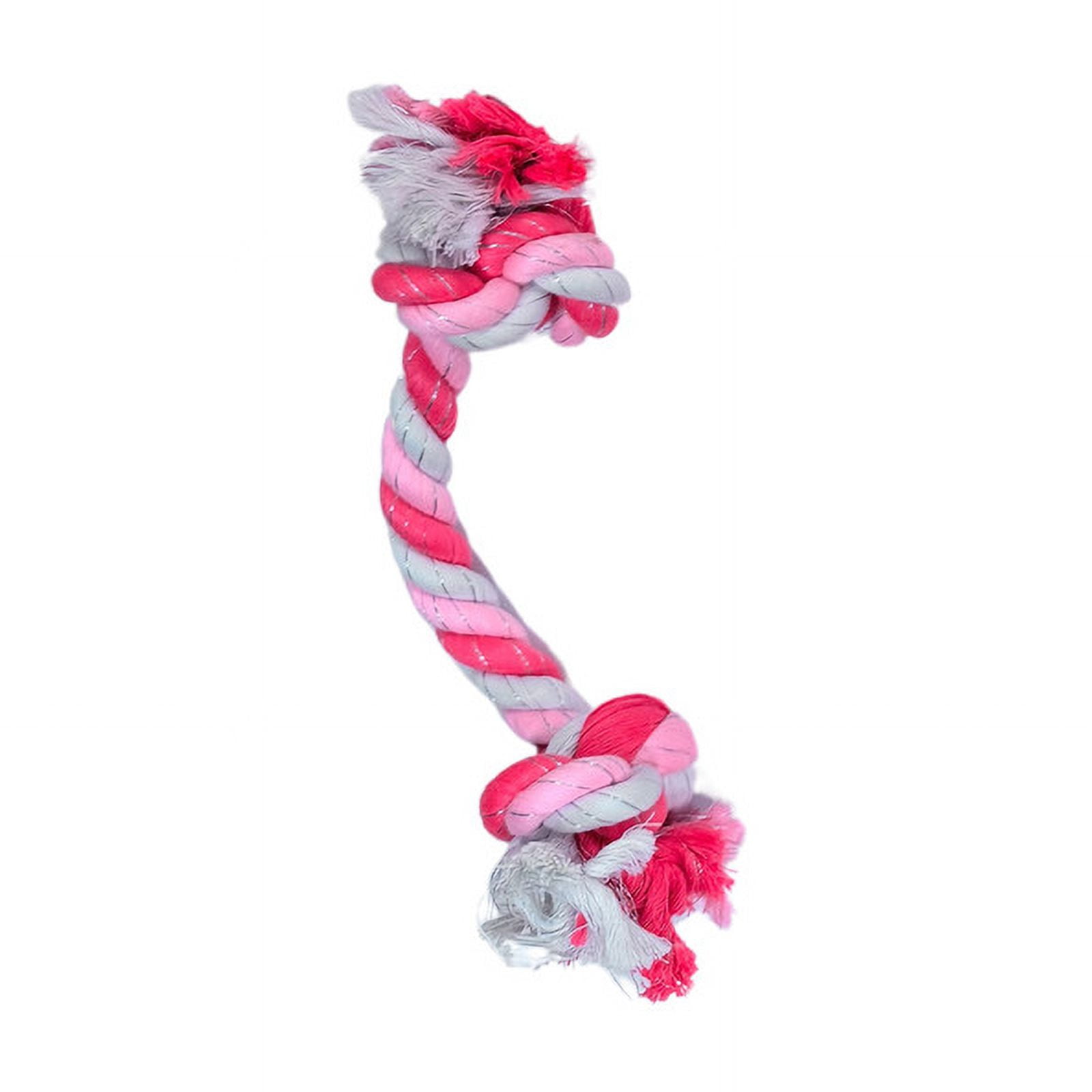 Vibrant Life Holiday 5-Piece Dog Toy Stocking Gift Set, Pink, Chew Level 2