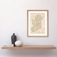 thumbnail image 2 of Vintage 1799 Clement Cruttwell Ireland Ulster Connaught Leinster Munster Four Provinces Map Framed Wall Art Print Picture 12X16 inch, 2 of 4