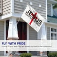 thumbnail image 3 of Anley Pack of 2 Fly Breeze 3x5 Foot Jesus The Way The Truth The Life Flag - Christian Flags Polyester, 3 of 6