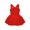 Red, variant on Hansber Kids Girls Sparkly Sequin Camisole Leotard Ballet Dance Tutu Dress for Jazz Modern Dance Performance Gold 16