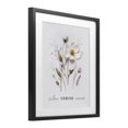 thumbnail image 2 of Stupell Industries Shabby Chic Relaxing Pressed Flowers Black Framed Print Under Glass, 13 x 16, by Lettered and Lined, 2 of 8