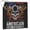 Iron, variant on American Fire Fighter Skull Shower Curtain with 12 Plastic Hooks Washable Polyester Fabric Bathroom 72x72 Inch