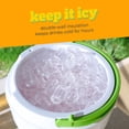 thumbnail image 2 of Taco Tuesday 1 Gallon Tailgator Slushie Machine and Margarita Maker with Double Wall Insulation, Green, 2 of 8