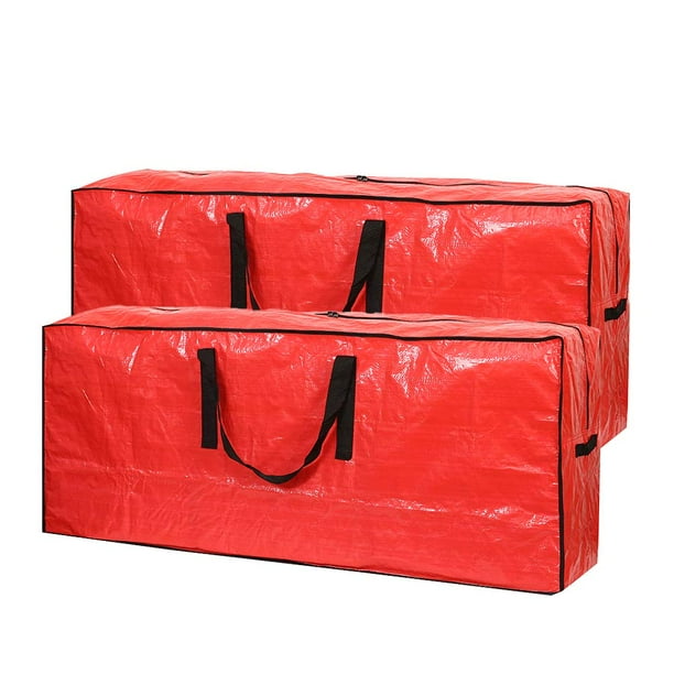 Bolsa para Guardar Árbol de Navidad Sattiyrch 2 Paquetes Impermeable Roja