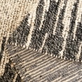 thumbnail image 5 of SAFAVIEH Natural Fiber Jake Abstract Area Rug, Bleach/Black, 8' x 10', 5 of 7