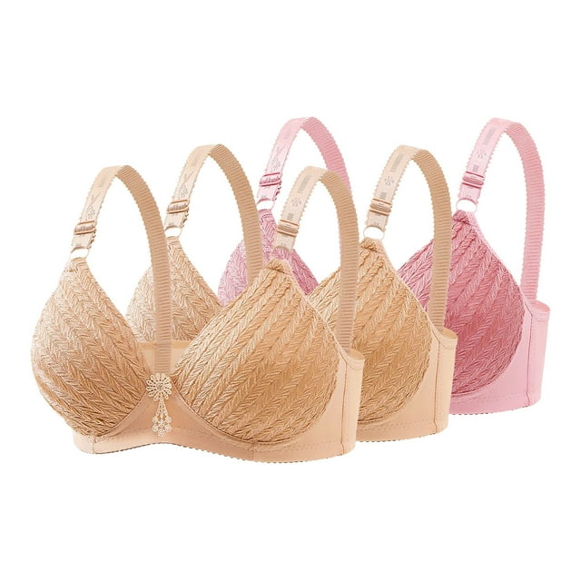 Women's Soft Stretch Nylon Bralette with Back Buckle and Ventilated Design for Everyday Comfort