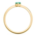 thumbnail image 4 of Heart Birthstone Ring - Emerald (May), 4 of 6