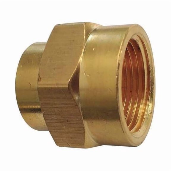 Manufacturer Varies Reducing Coupling, Brass, 3/4 x 1/2 in 6AYR7
