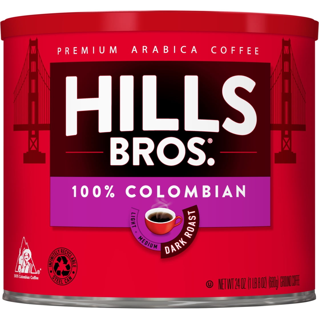 Hills Bros.® Original Blend Medium Roast Premium Arabica, Ground