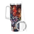 thumbnail image 2 of 40oz Demon Slayer Ice Bully With Handl Large Capacity Double Wall Stainless Steel Insulated Leak Proof Ice Bully Cup Coffee Cup Mug For Travel Gym Home Outdoor, 2 of 8