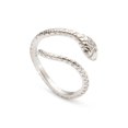 thumbnail image 1 of Anillo Serpiente con Zirconia AAA Verde Plata .925 plateado 6 Ametrinaa PMRD0004, 1 of 5
