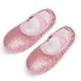 thumbnail image 2 of Stelle Girl's Glitter Ballet Shoes, 2 of 5