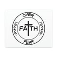 thumbnail image 1 of Scripture Walls Faith Over Fear MATTHEW 8:27 Christian Wall Art Print Ready to Hang Unframed, 1 of 8