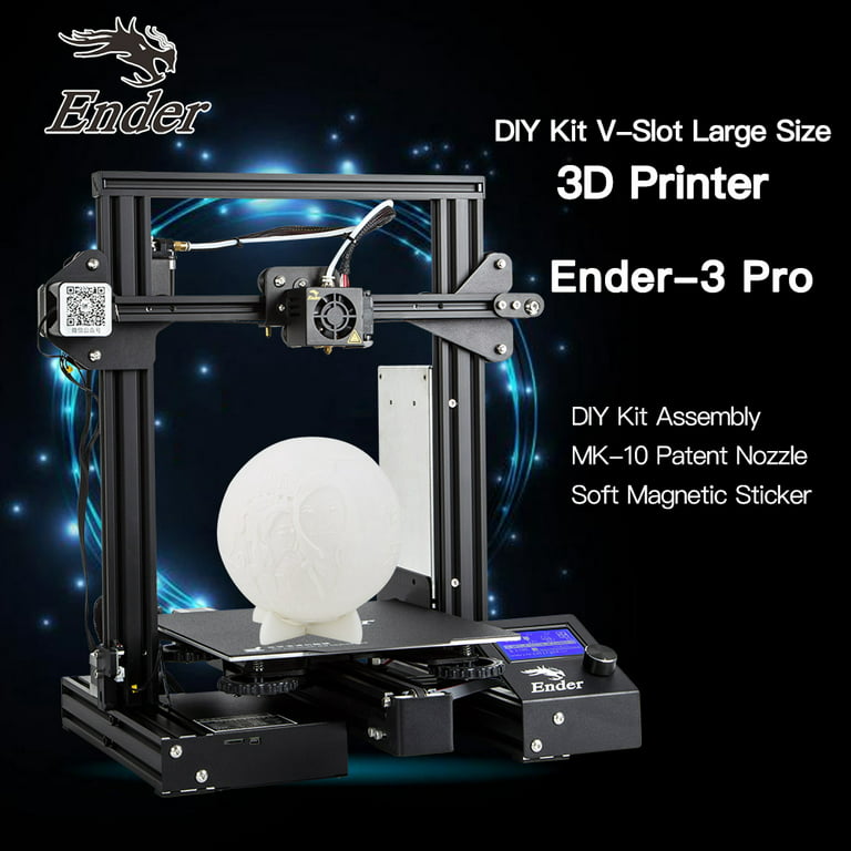 Lade være med wafer Ære Creality 3D Ender-3 Pro High Precision 3D Printer DIY Kit 220*220*250mm  Printing Size - Walmart.com