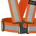 thumbnail image 4 of Pioneer 5-Pack Adjustable 4-Point Tear-Away High Visibility Safety Vest Sash, Orange, Universal, V1040851-O/S, 4 of 4