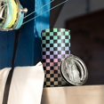 thumbnail image 3 of 20oz Tumbler with Lid and Straw Stainless Rainbow Checkerboard Steel Vacuum Insulated Water Coffee Tumbler Cup, Double Wall Vacuum Insulated Travel Mug Reusable Tumblers for Ice Drinks, Hot Beverage, 3 of 7