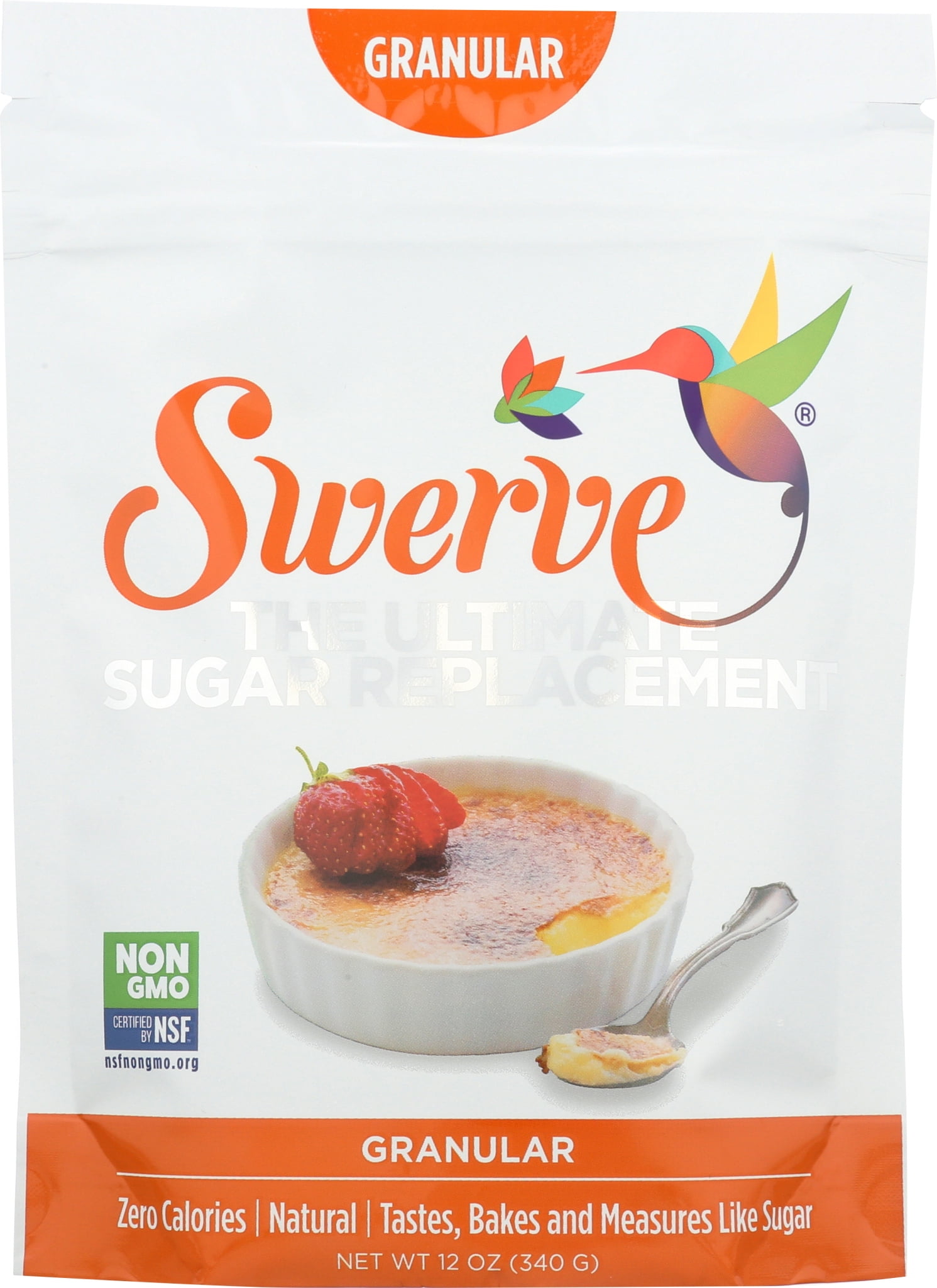 Swerve Sweetener, Granular Sugar Replacment, 12 Oz