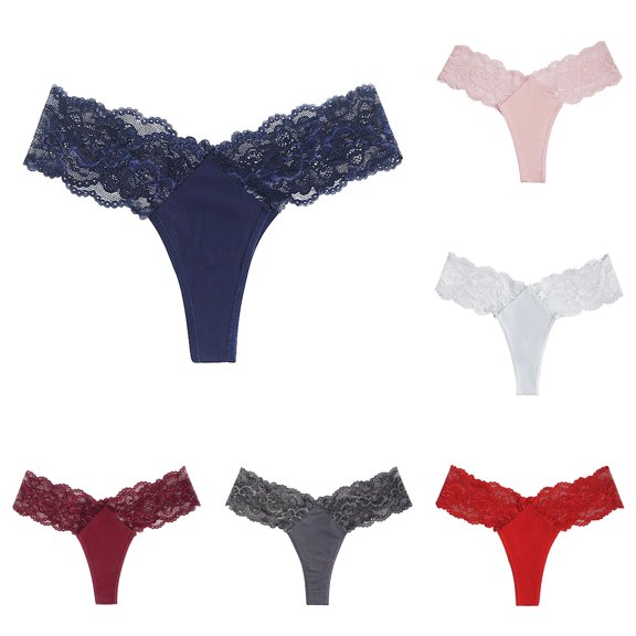 GPOECD Women'S Briefs 3D Floral Print Triangle Panties Comfortable Soft Stretch Breathable Festival Underwear Womens Panties,Blue,S
