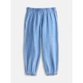 thumbnail image 2 of Wonder Nation Toddler Boys' Chambray Jogger Pants, Sizes 18M-6T, 2 of 4
