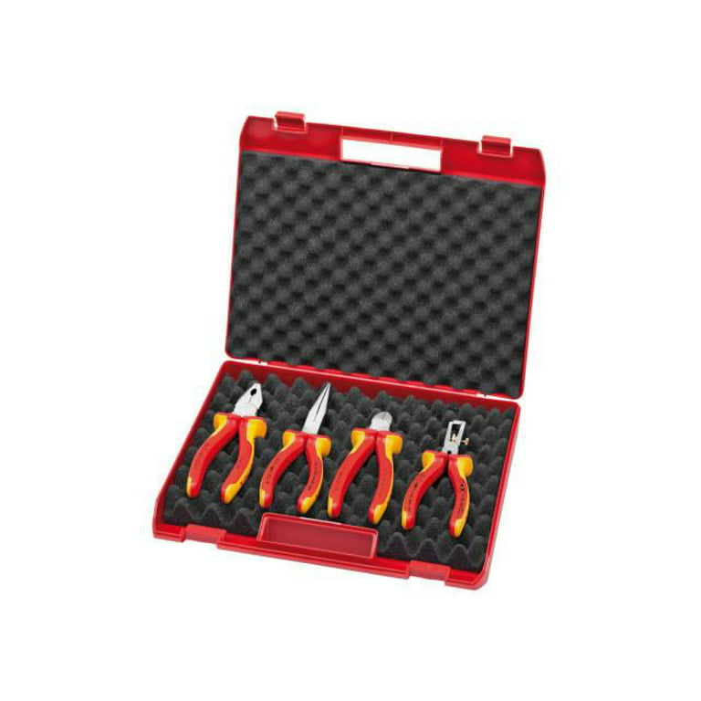 Knipex - VDE Pliers Set in Case, 4 Piece 