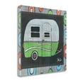 thumbnail image 2 of Tangletown Art, 35 x 35 "Green Camper- At the Lake " by Shanni Welsh, Gallery Wr, 2 of 2