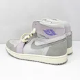thumbnail image 5 of Ni - ke Ni - ke Womens Jordan 1 High Zoom CMFT 2 DV1305 Gray Basketball Shoes Sneakers 11.5, 5 of 5
