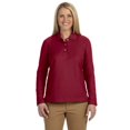 thumbnail image 1 of Devon & Jones Polo à Manches Longues Pima Piqué pour Femmes, 1 of 2