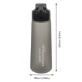 thumbnail image 4 of Botella Deportiva para 900 ML Sin BPA () Negra, 4 of 9