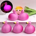 thumbnail image 4 of Baby Flamingo Bath Toy - Colorful Lights LED Light Floating Safe Companion Waterproof Children Baby Pool Bath Toy Kids Gifts, 4 of 8