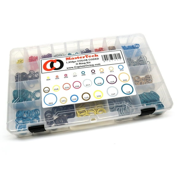 MASTER TECH COLOR CODED Paintball O-Ring Box Kit - fields, techs, stores, teams