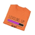 thumbnail image 4 of Leveling Up To Big Sister Unisex Softstyle T-Shirt, 4 of 4