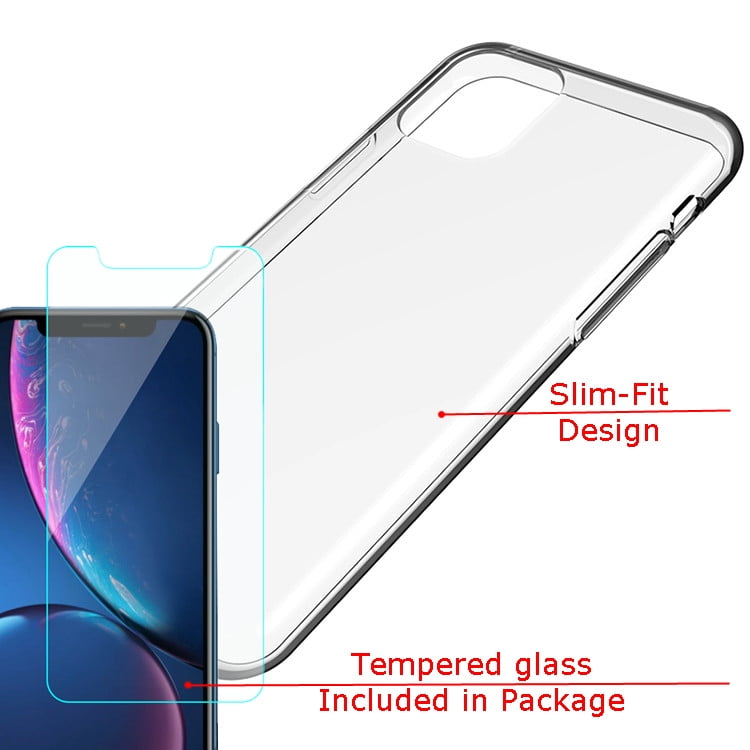 For Apple iPhone 11 Phone Case Slim-Fit TPU Protective Case