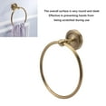 thumbnail image 3 of Wall Mounted Towel Ring, Copper Round Hand Shower Towel Holder  , Enough Distance, Excellent Copper, Wide Application, With Installation Kit For Bathroom, Kitchen, Door, 3 of 8