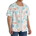 thumbnail image 2 of Kdxio Men'S Hawaiian Shirt For Men Short Sleeve Shirt Colorful Seashells1 Summer Casual Holiday Beach Button Down T-Shirts, 2 of 5
